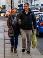 Emma Samms and Simon McCoy in Cheltenham