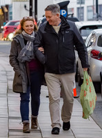 Emma Samms and Simon McCoy in Cheltenham