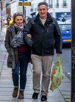 Emma Samms and Simon McCoy in Cheltenham