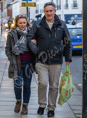 Emma Samms and Simon McCoy in Cheltenham