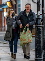 Emma Samms and Simon McCoy in Cheltenham