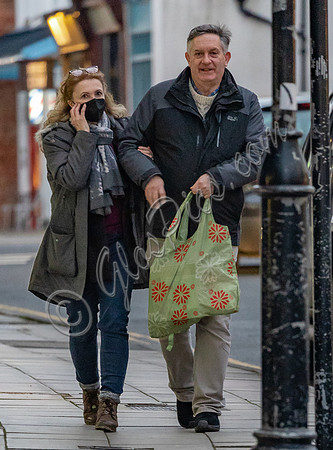 Emma Samms and Simon McCoy in Cheltenham