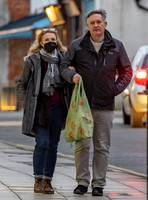 Emma Samms and Simon McCoy in Cheltenham
