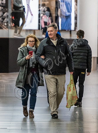 Emma Samms and Simon McCoy in Cheltenham