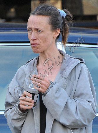 Keeley Forsyth as Terri Weedon in grey hoodie