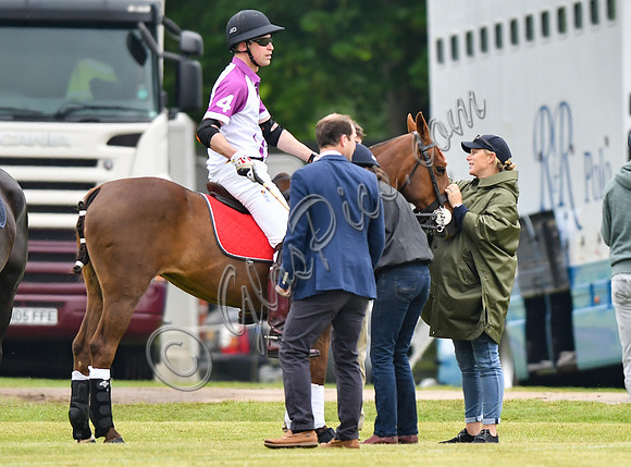 Duke of Cambridge playing polo