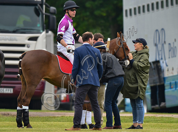 Duke of Cambridge playing polo