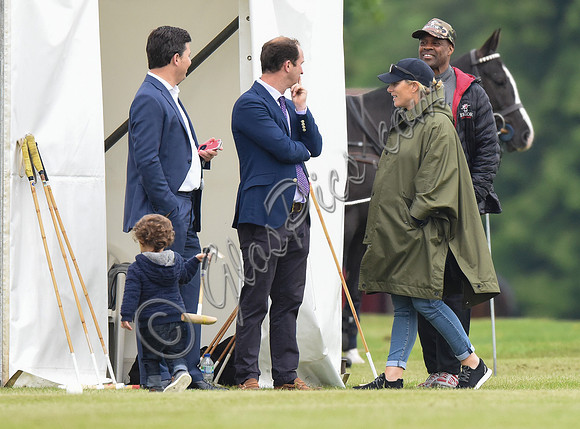Zara Tindall and Andrew Tucker