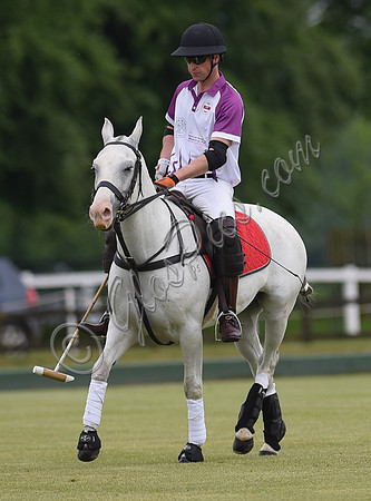 Duke of Cambridge playing polo