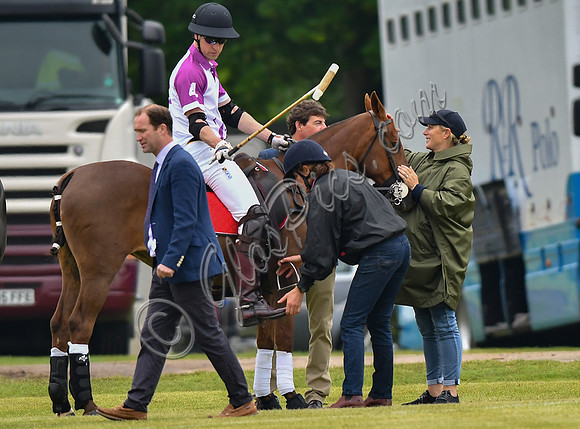 Duke of Cambridge playing polo