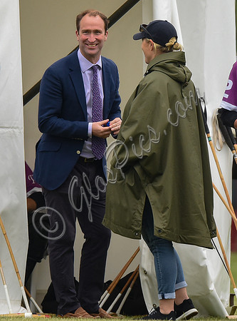Zara Tindall and Andrew Tucker