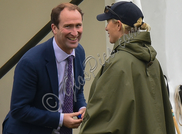 Zara Tindall and Andrew Tucker
