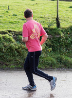 Dominic West jogging
