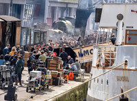 Atmosphere filming on set "Guernsey"