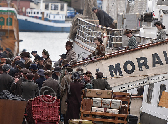 Atmosphere filming on set "Guernsey"