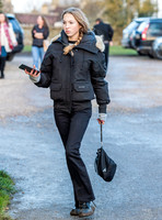 Lila Grace Moss wearing Canada Goose