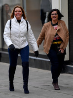 Carol Vorderman and Pepe Rahman-Hart in Cheltenham