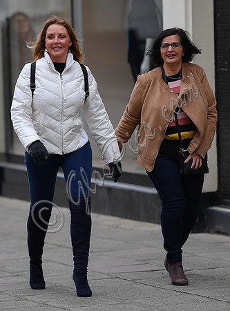 Carol Vorderman and Pepe Rahman-Hart in Cheltenham