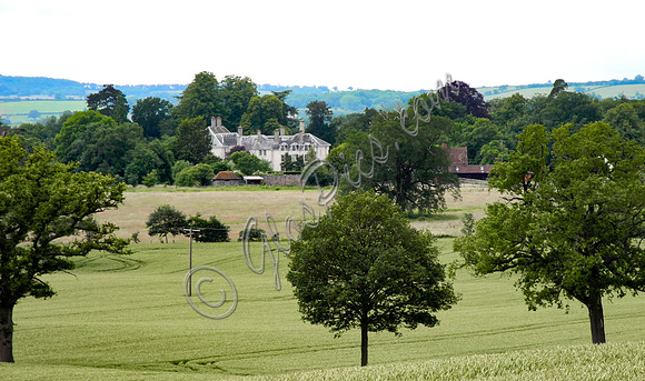 Views of Donnington Hall, Ledbury, Herefordshire