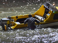 Broadchurch Filming on location at  Clevedon's Marine Lake