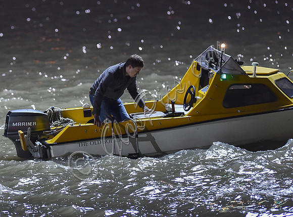 Broadchurch Filming on location at  Clevedon's Marine Lake