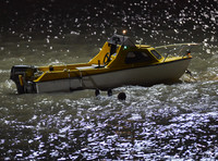 Broadchurch Filming on location at  Clevedon's Marine Lake