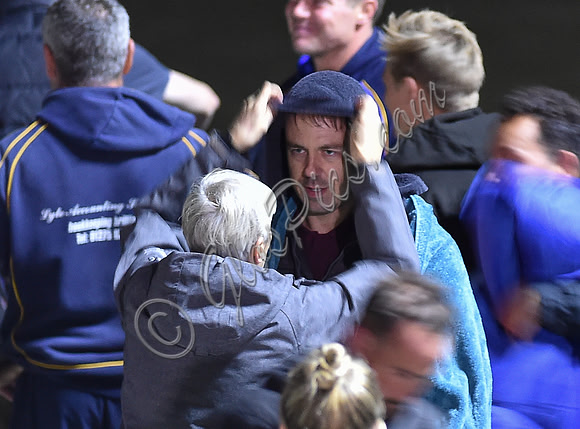 Broadchurch Filming on location at  Clevedon's Marine Lake