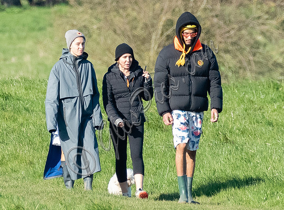 Iris Law, Sadie Frost and Jyrrel Roberts