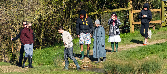 Sadie Frost and family in self isolation