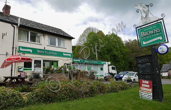 Browns General Store, Llandogo film location in Sex Education