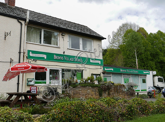 Browns General Store, Llandogo film location in Sex Education