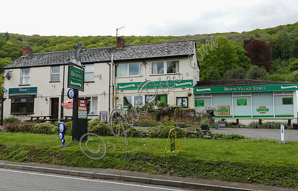 Browns General Store, Llandogo film location in Sex Education