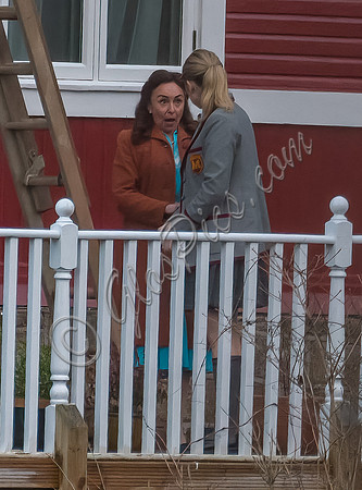 Aimee Lou Wood and Samantha Spiro