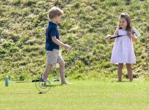 Royals at Maserati Charity Polo, Beaufort Polo Club