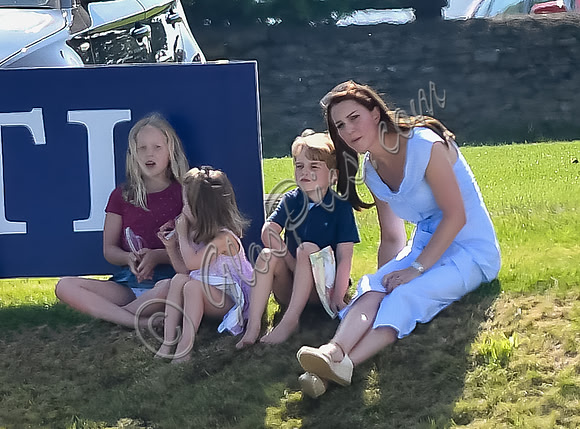 Royals at Maserati Charity Polo, Beaufort Polo Club
