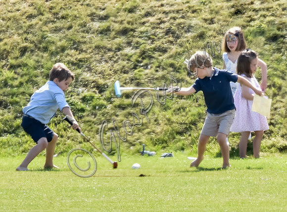 Royals at Maserati Charity Polo, Beaufort Polo Club