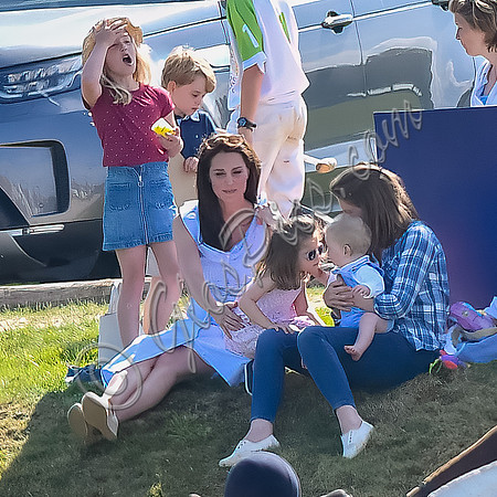 Royals at Maserati Charity Polo, Beaufort Polo Club