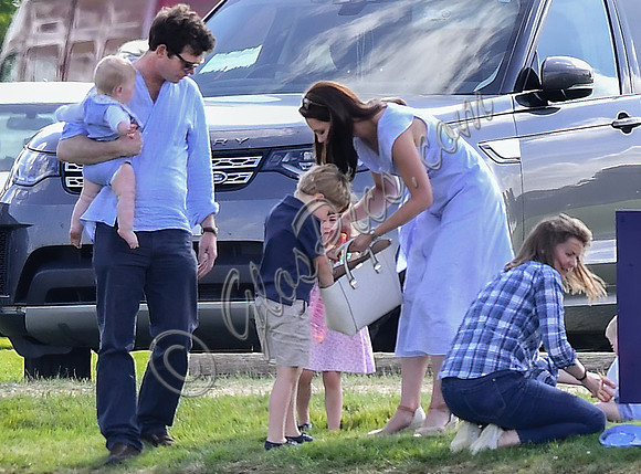 Royals at Maserati Charity Polo, Beaufort Polo Club