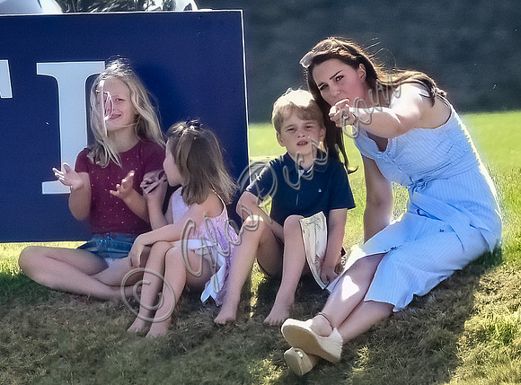 Royals at Maserati Charity Polo, Beaufort Polo Club
