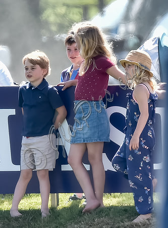 Royals at Maserati Charity Polo, Beaufort Polo Club