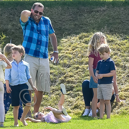 Royals at Maserati Charity Polo, Beaufort Polo Club