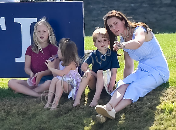 Royals at Maserati Charity Polo, Beaufort Polo Club