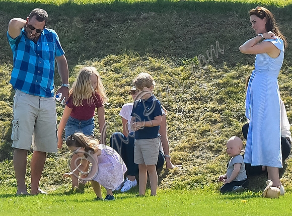 Royals at Maserati Charity Polo, Beaufort Polo Club