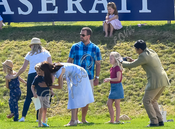 Royals at Maserati Charity Polo, Beaufort Polo Club