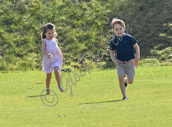 Royals at Maserati Charity Polo, Beaufort Polo Club