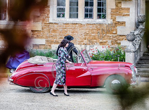 Filming Father Brown at Chastleton House