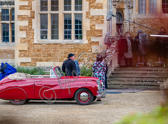 Filming Father Brown at Chastleton House
