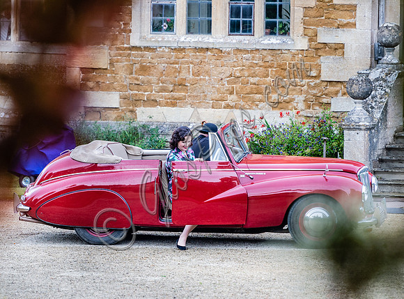 Filming Father Brown at Chastleton House
