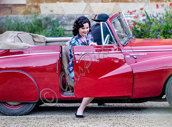 Filming Father Brown at Chastleton House