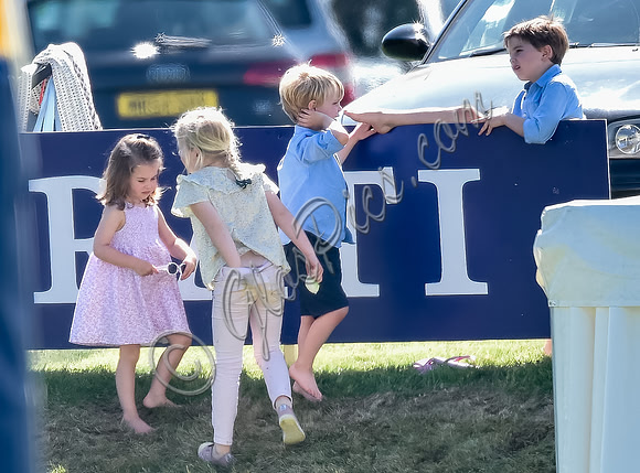Royals at Maserati Charity Polo, Beaufort Polo Club